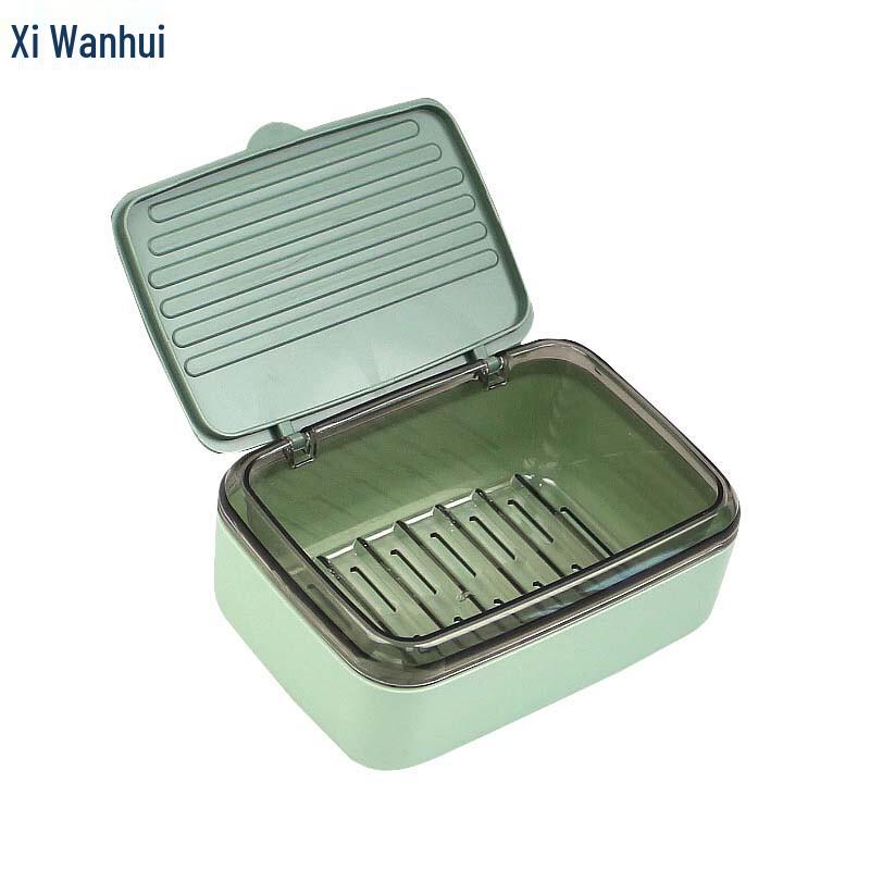 XWH Portable Travel Soap Box with Lid