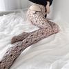 Four-Sided Open Crotch Fishnet Stockings Plus Size Spider Web Sexy Lingerie Women'S Hollow Out Pantyhose No Need To Take Off