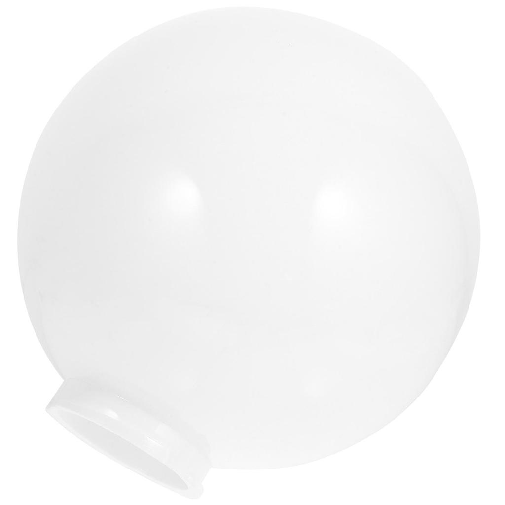 25/20CM Diameter Socket White Spherical Lampshade Acrylic Light Cover Outdoor Indoor Decorative Home Hotel