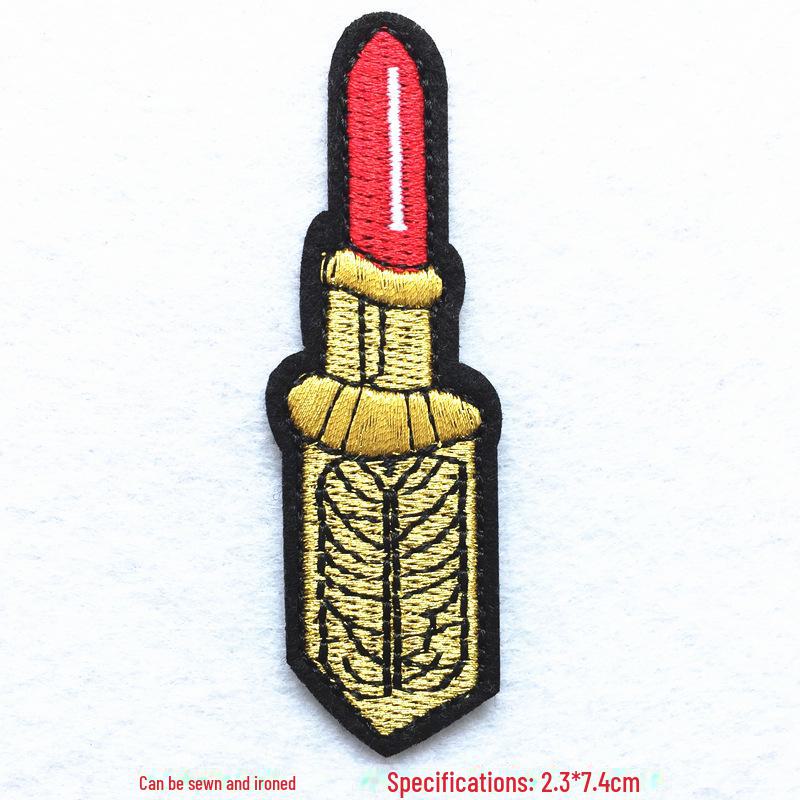 Cartoon Embroidery Patch Set for Clothing: Jeans, Down Jackets, and Repair