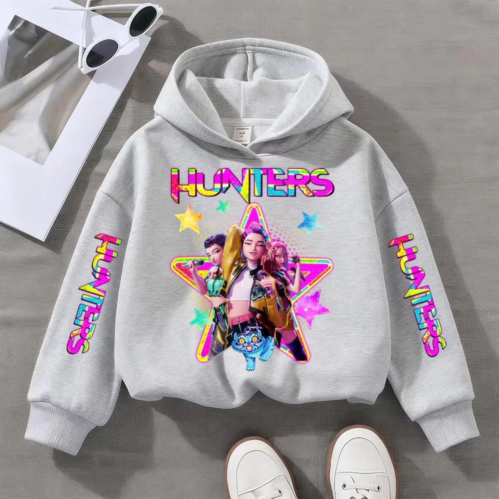 Fashion Children's Clothing Cartoon Printed Sweatshirt Casual Comfort Hoodie Girls