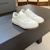 2025 autumn new platform white shoes women's popular lace-up versatile sports fashion minimalist casual board shoes tide