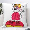 Cartoon Diddl Diddlina Pillow Cover Vintage Pillow Case For Living Room Chair Cushion Cover Square Printed Pillowcases Gift Idea