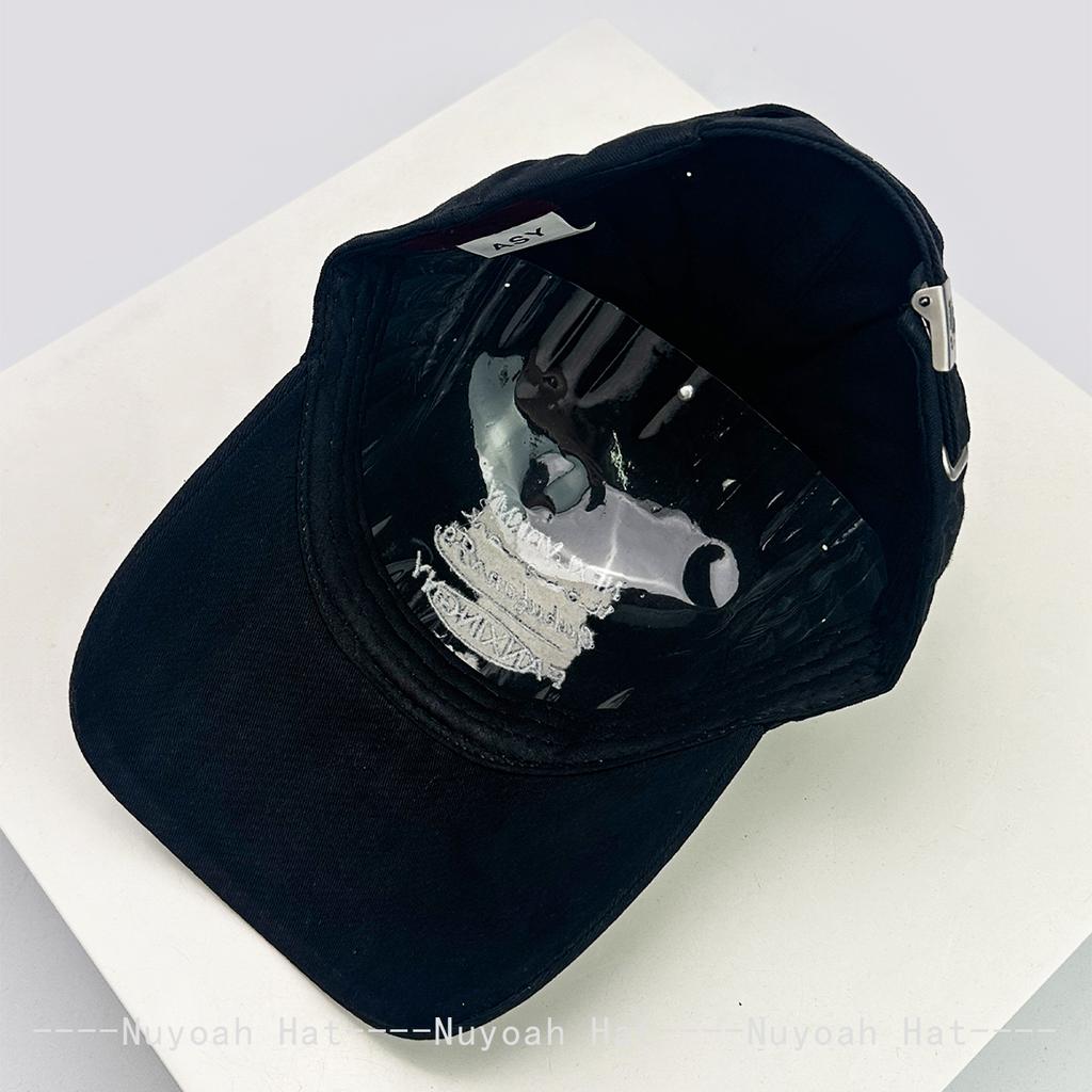 And Women Niche Style Design Style Letter Print Embroidery Baseball Caps Sun Protection Street Style All-Match Personalized Peaked Hats Fashion