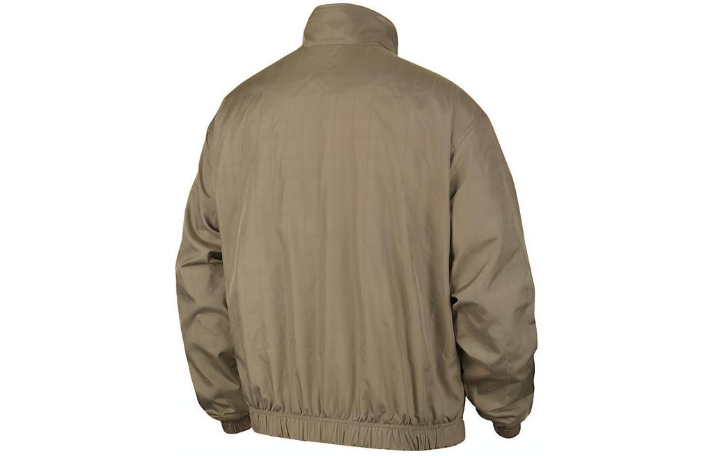 Nike Jackets Men's Olive Gray Stand Collar Moderate Other DA0311-081