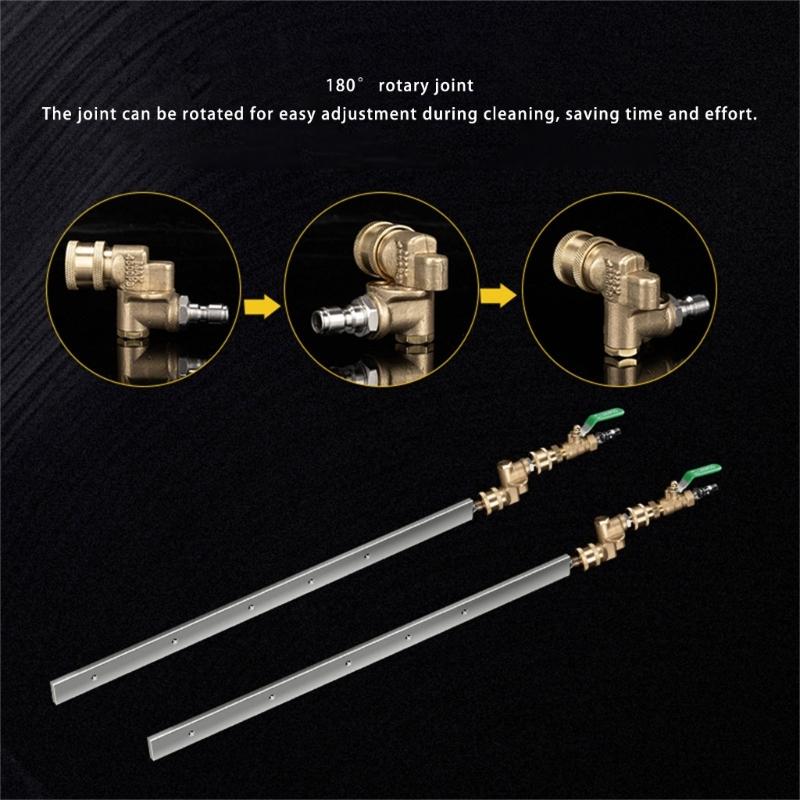 Long Handle Radiator Cleaning Tool No Disassembly Required High Pressure Output For Automotive Systems