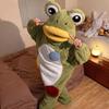 Kostium Żaby dla Dorosłych Pluszowy Strój Zwierzęcy Pełny Kombinezon Cosplay z Dużym i Miękkim Materiałem na Imprezy Wydarzenia Występy