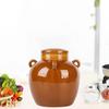 Vaso in Ceramica per Sottaceti di Grande Capacità Coperchio in Ceramica / Mason Mantiene Freschi Contenitori per Fare i Sottaceti Superficie Liscia Facile Da Pulire