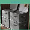 Box Storage Large Cationic Foldable With Lid For Bedroom Wardrobe Organization
