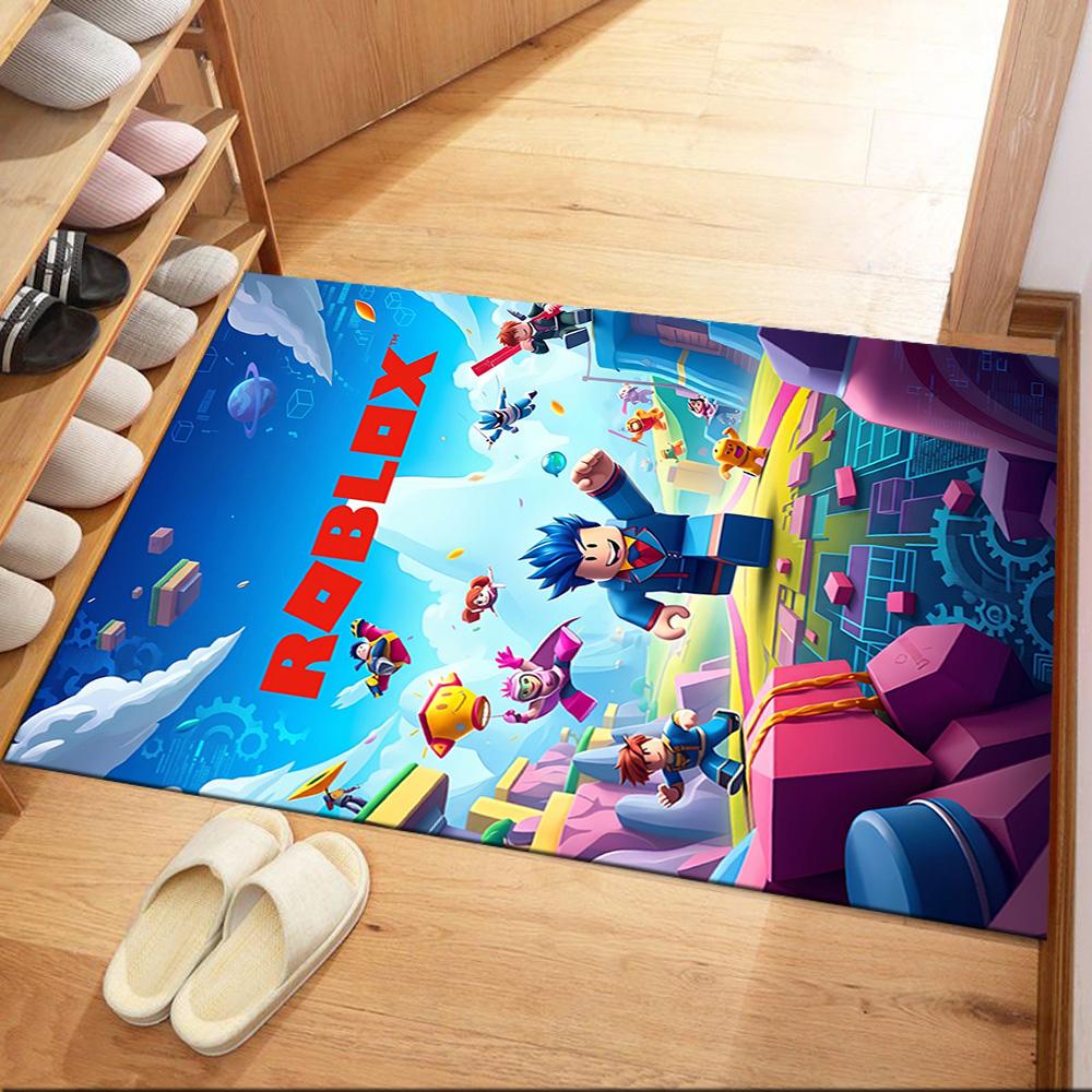 Roblox 405 Carpet Suitable for Kitchen Decorate Room Game Room Foyer Anti-slip Rug Office Home Decor Spiritual Gift