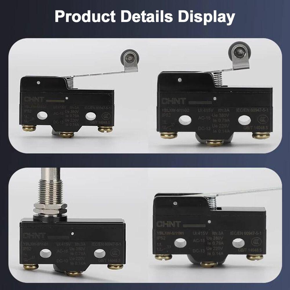 1Pcs 250VAC Travel Switch Microswitch  for Mechanical Travel Limit Control