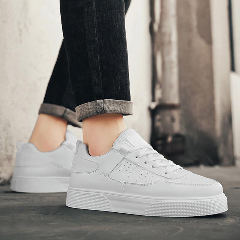 Men's Fashion Casual Low Top Skateboarding Shoes Boys Comfortable Sneakers Male Students Trending Soft Sole Classic Breathable Gym Non-slip