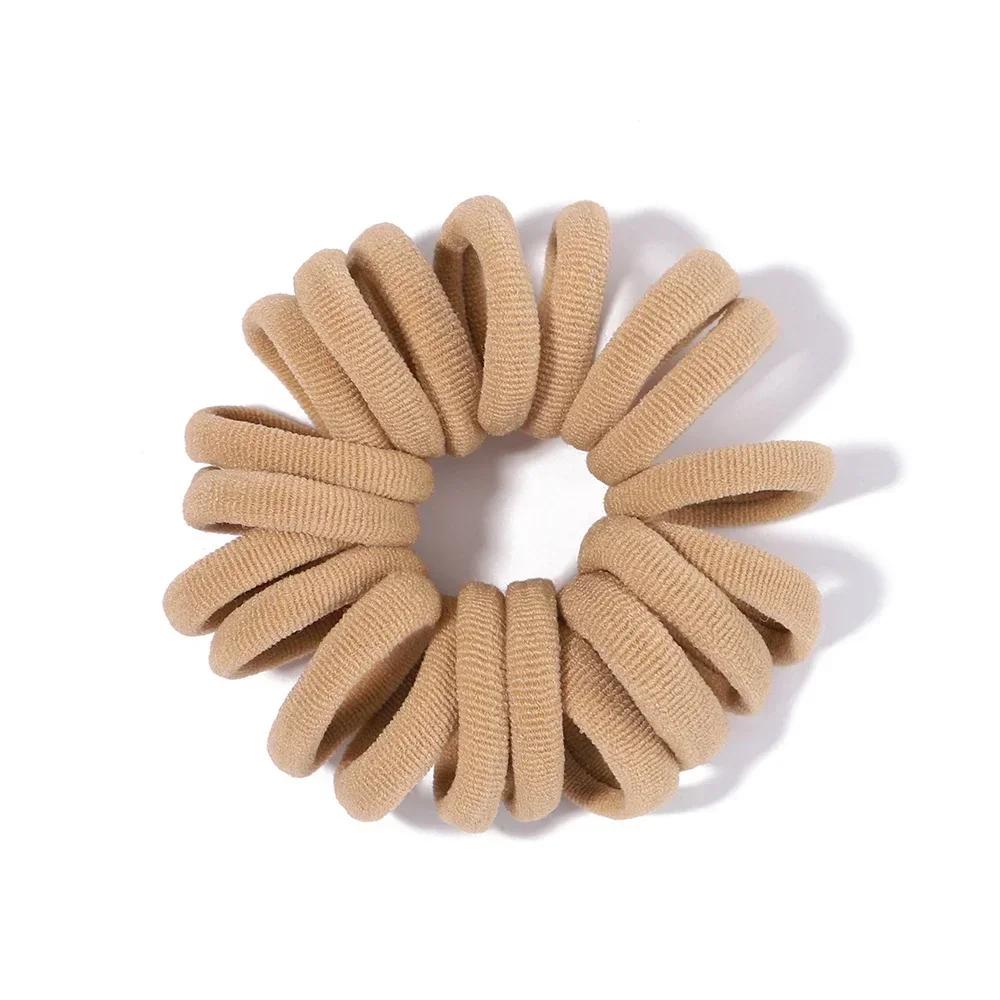 20/50/100 Stück Baby Mädchen Bunte Kleine Elastische Haargummis Kinder Pferdeschwanzhalter Kinder Stirnband Gummiband Haaraccessoires