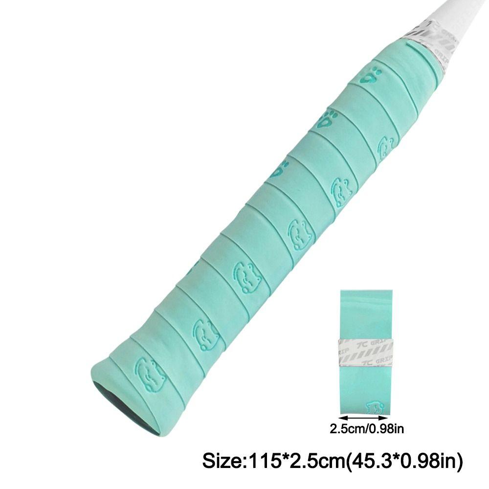 Cat Claw Print Badminton Racket Grips Wrap Sweat-Absorbent Tennis Racket Grip Tape  Outdoor Sports