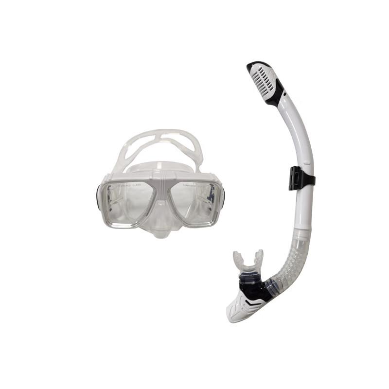 Pulian Full Dry Snorkel Mask Diving Set M22S11*2