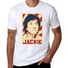 UN AUTRE T-SHIRT FANCY Col Rond Jackie Chan Rétro Propagande Blanc