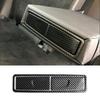 Rear Drinking Glass Panel Cover Trim For Benz GLB - Carbon Fiber Steel