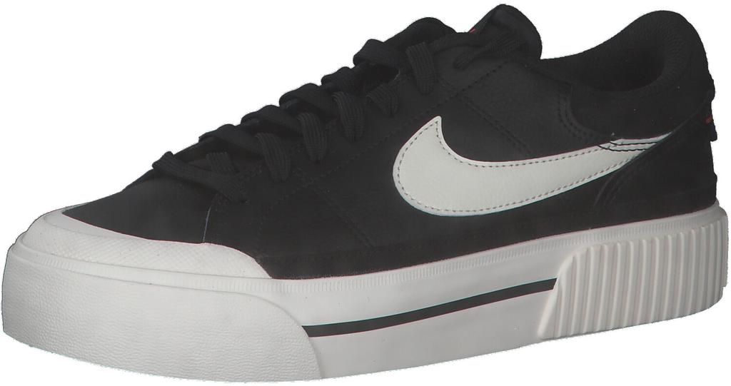 Nike Court Legacy Lift Women's Sneakers (DM7590-001) Black/white/team Orange/sail