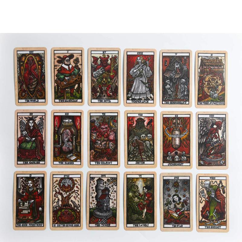 Tarot Del Toro A Tarot Deck and Guidebook Inspired By The World of Guillermo Del Toro