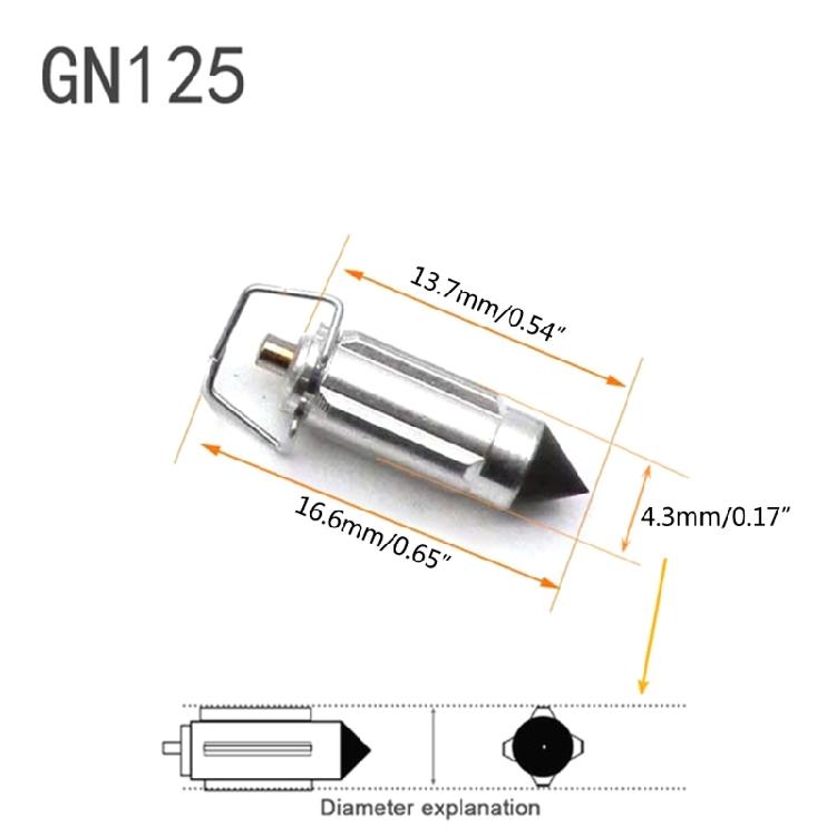 4x Vergaser-Ventilnadel Passend für PZ26-27-30 PZ19 CG125 Motorradzubehör