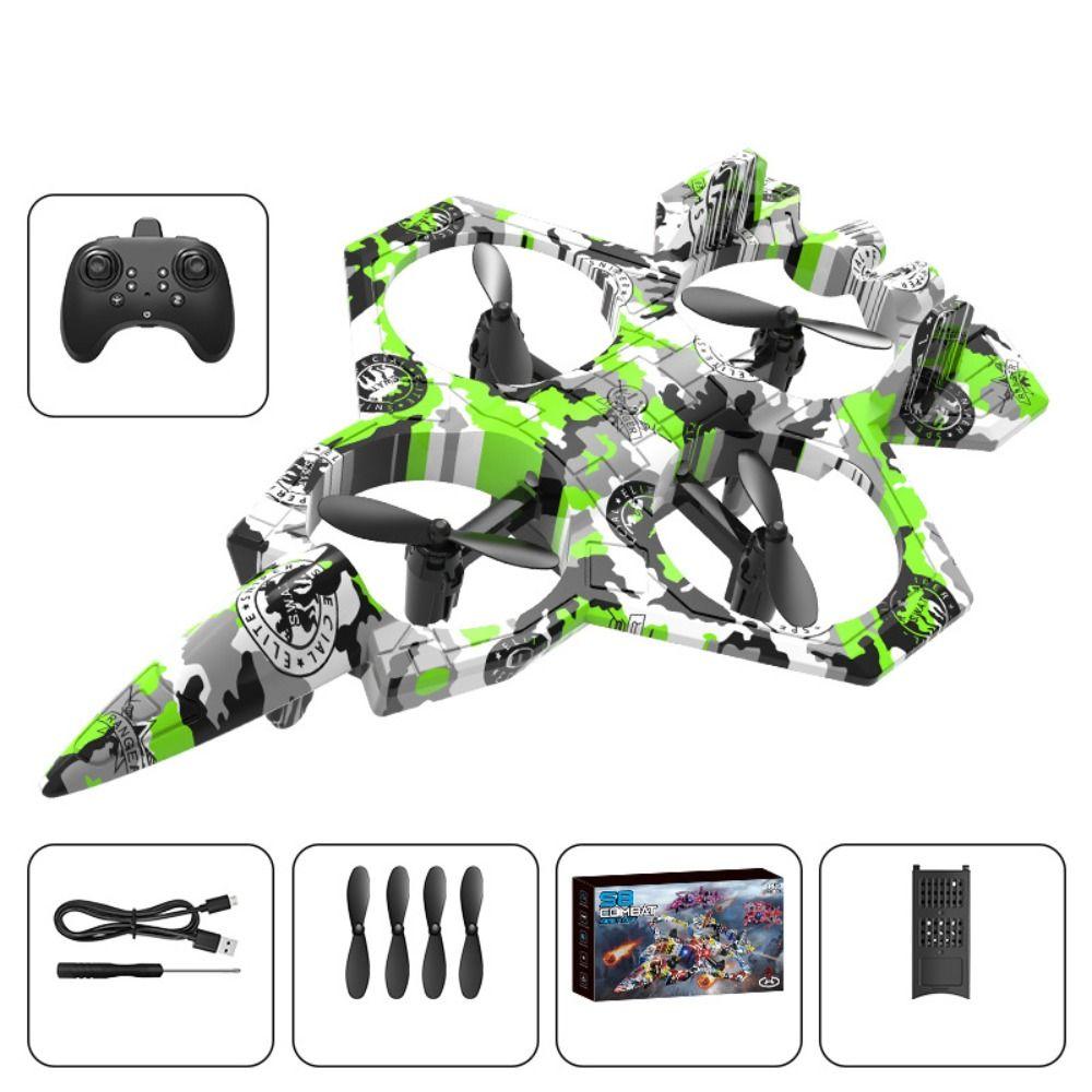 EPP Foam Four Motor Helicopter Toy Rechargeable RC Hobby Jet Plane  Parent-child Interaction