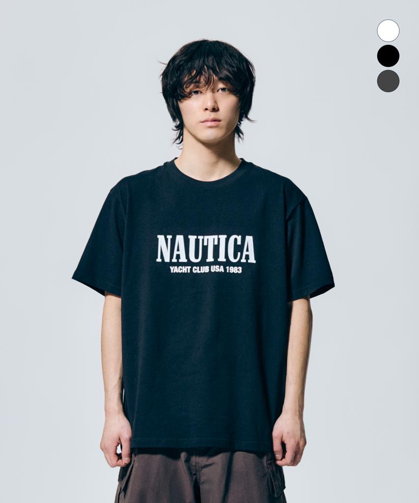 NAUTICA Yacht Club Schriftzug T-Shirt (3 Farben) Nts5626