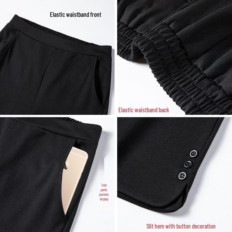 2025 Summer Women's Plus Size High Waist Loose Mom Jeans - Casual Thin Straight Leg Pants