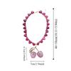 Jewelry Gift Cherry Pendant Love Heart Beadeds Bohemia Choker Creative Women Cherry Necklace  Beach