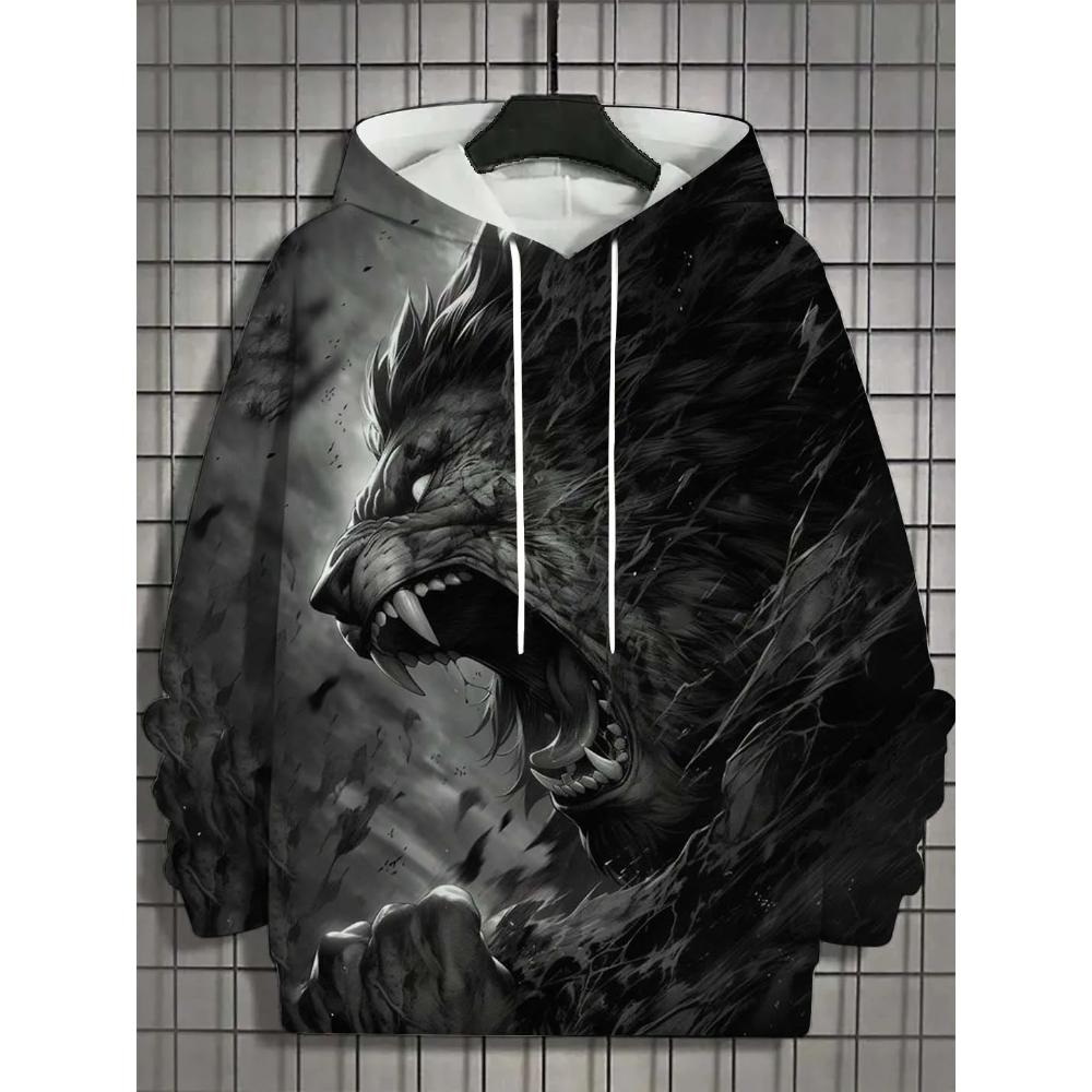 Comfortable Versatile Sweatshirt Casual Loose Men's Simple Hoodies Sweatshirts Men’s