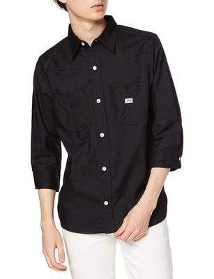 Lee Hemd LCS49002 Schwarz XS Button-Down