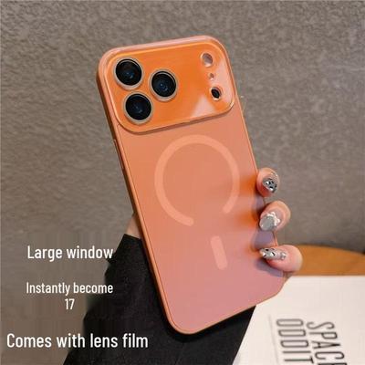 Apple iPhone 16 Lens Film: Magnetic, Frosted, Full Coverage with Large Window & High-End Feel