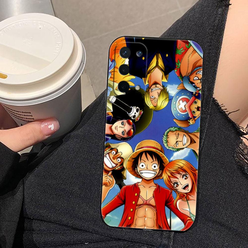 One Piece Luffy Zoro Nami Phone Case For OPPO F31 A5X A6X A5 A6 A17 A16 A38 A53 A54 A55 A57 A58 A60 A74 A78 A92 A93 A94 A72 Case