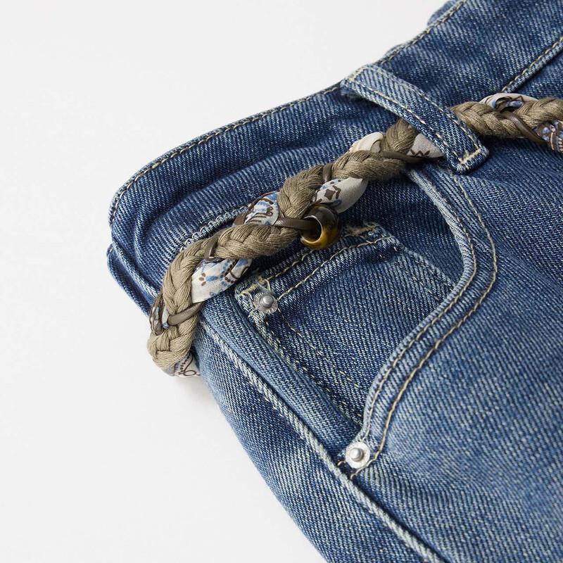 IEF Plus Size Korean Style Wide-Leg Denim Pants