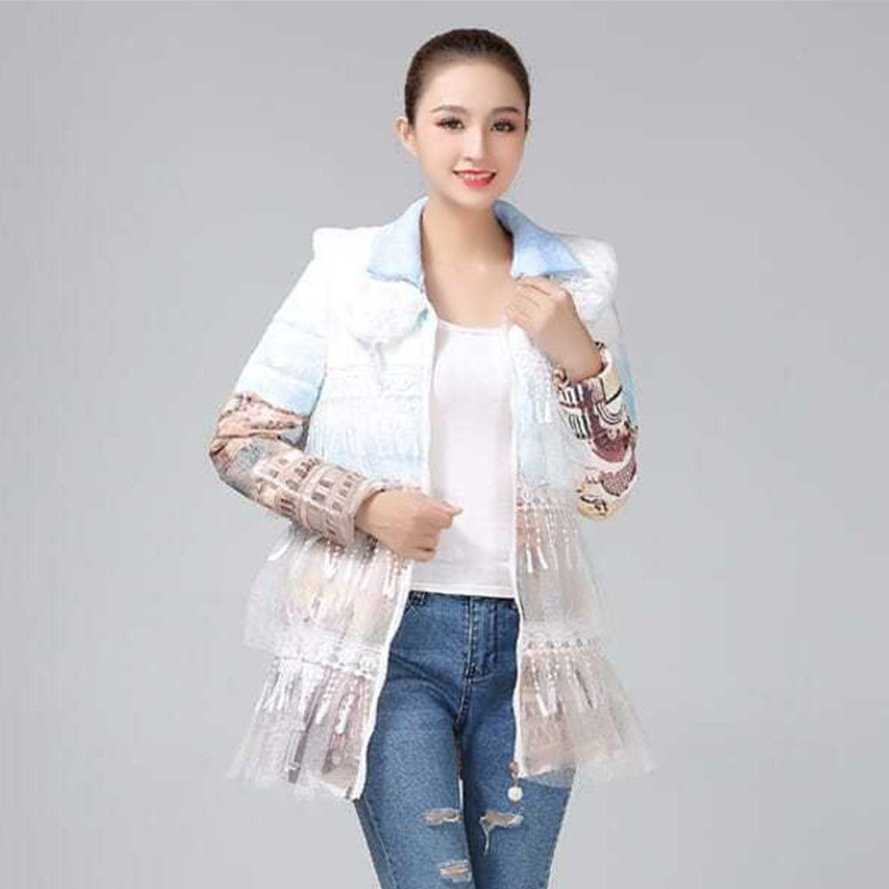 Abnehmbare Daunenjacke Falscher Kragen Schmutzabweisend Gerippter Falscher Kragen Abnehmbarer Falscher Kragen Daunenjacke