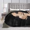 Tom Kaulitz Bill Kaulitz Decke Warm Ästhetisch Plüsch Bettwäsche Überwürfe für Sofa Bett Flugzeug Reise Flanell Tagesdecke Bettbezug