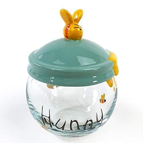 

Sunart Disney Winnie the Pooh Glass Canister Honeypot SAN3288