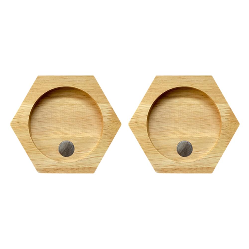 1-5Pcs Wooden Medal Display Hanger Racks Hexagon Honeycomb Medal Holder Home Wall Decoration Honor Commemorative Display Stand