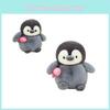 Cute Penguin Plush Toy Stuffed Animal With Soft Pp Cotton For Kids' Room Decor