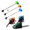 Mini Lawn Mower  Good Craftsmanship Comfortable Hand Feeling Plastic Dollhouse Simulation Mowing Chainsaw  Micro Gardening Tools