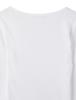 BUCKAROO Women'S Slim Fit Half-Open Long Sleeve T-Shirt White