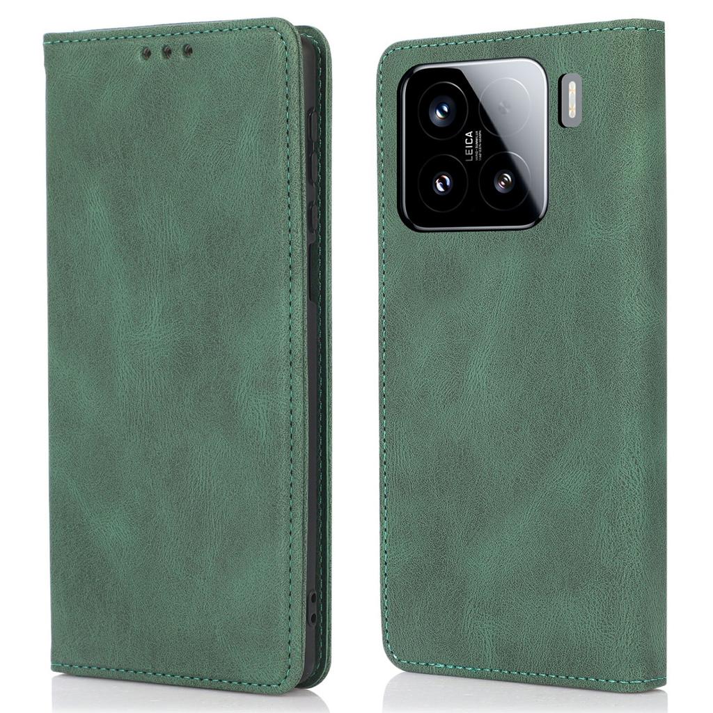 For Xiaomi 15 Case Wallet Magnetic Closing Leather Flip Phone Cover