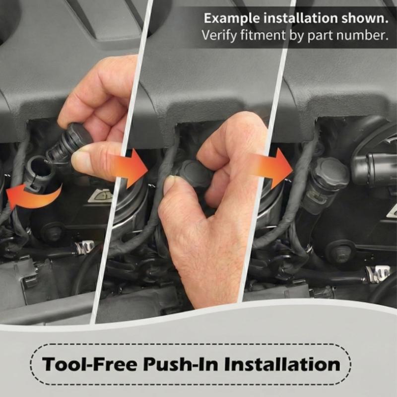 Plastic Transmission Fluid Dipstick Cover Tube Fill Plug Smooth Operation Enhances Sealing Prevents Leaks 04591959AA