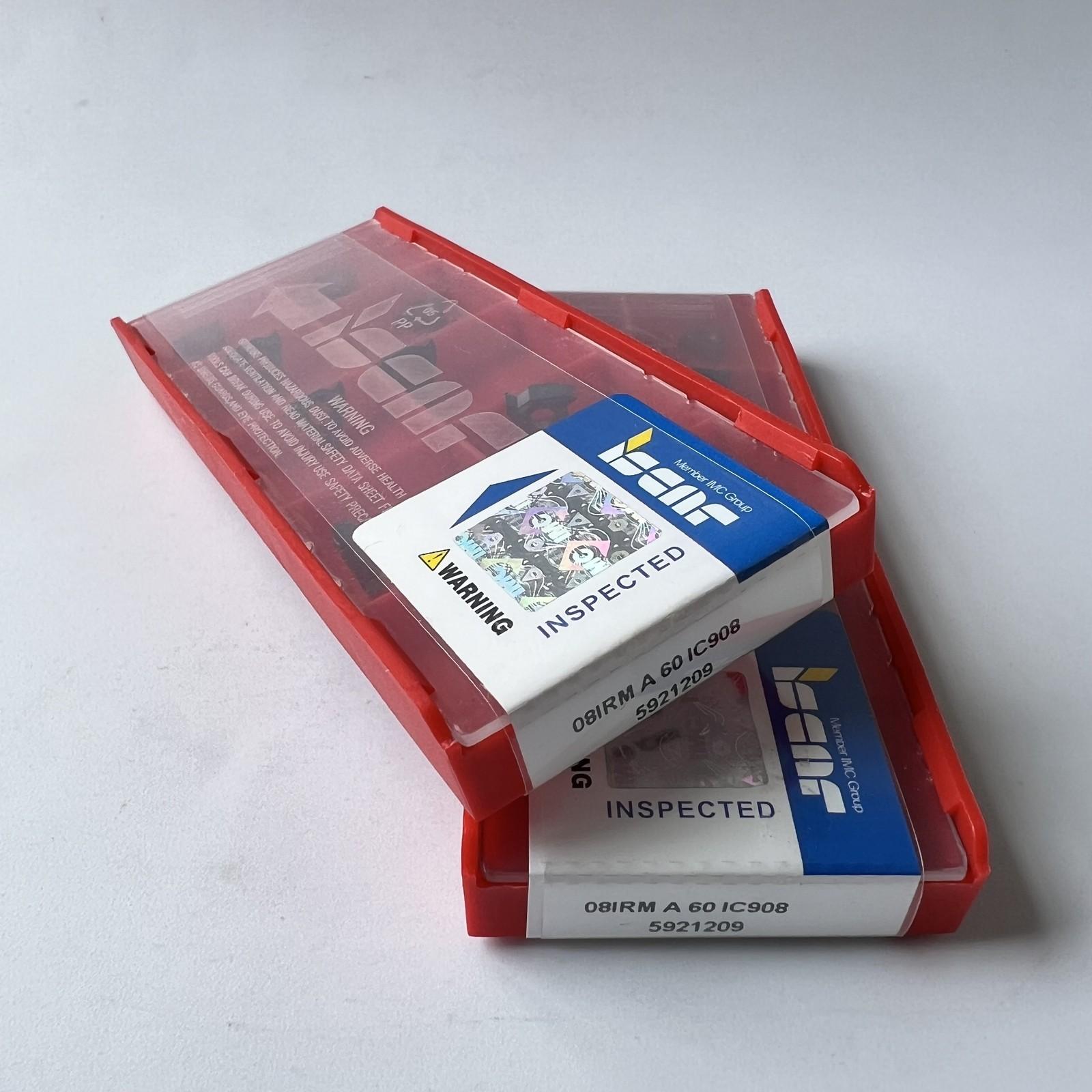 

Original / 08IRMA60 IC908 / Industrial indexable Carbide Inserts 10 Pcs