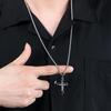 Cross Necklace Alloy Pendant Hip-hop Sweater Chain Men's Necklace Women's Necklace