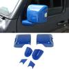 Exterior Rearview Mirror Cover Shell Cap Trim For Jeep Wrangler JL JT 2018+ Blue