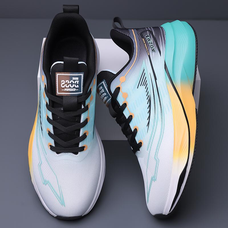 Men's Shoes, Sports Shoes, Mesh Casual Shoes, Men's Soft Soles, Lightweight and Comfortable Travel Running Shoes