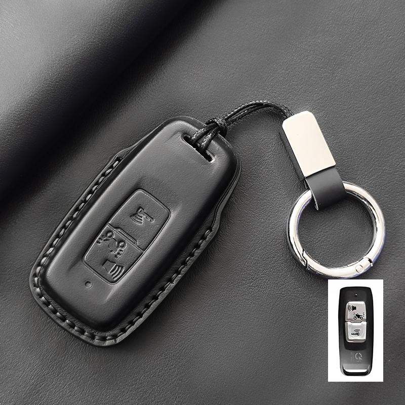 Genuine Leather Car Key Case Cover Fob For Honda Pcx150 Pcx125 Motorcycle Sh125 Forza 350 250 750 Adv 150 X-Adv Sh150I Sh300