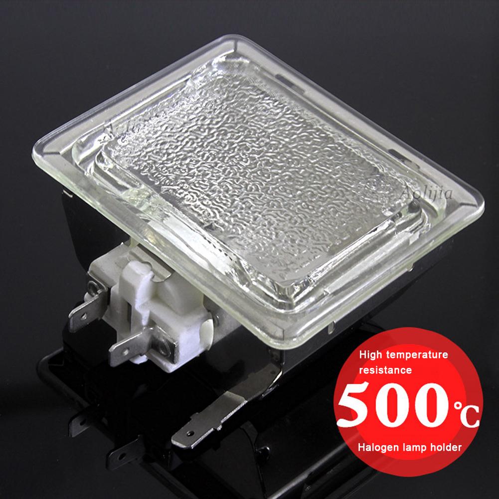 40W 110V 220V Orkaitės lempos laikiklis ir G9 lemputė 500℃ Atspari aukštai temperatūrai Grilio orkaitės lemputė BBQ Mikrobangų krosnelės lemputė