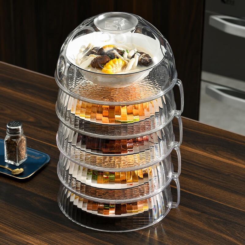 Breathable Dual-Use Food Cover: Insulating, Multi-Layer, Dust & Insect Proof for Kitchen and Dining Table