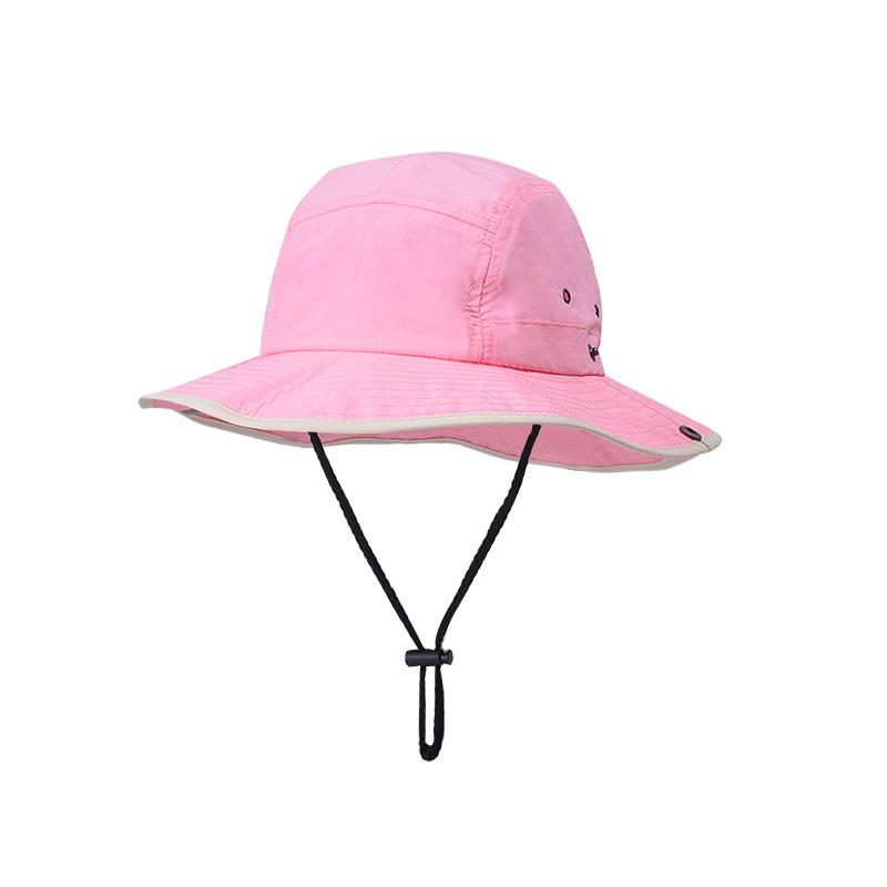 1112 barnhattar sommar tunn andningsbar bred brätte solskydd solhattar för pojkar och flickor utomhus bucket-hattar